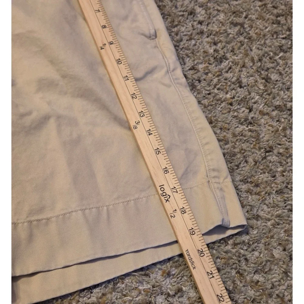 J.Crew Chino Shorts Men's Size 34 Tan Button Fly